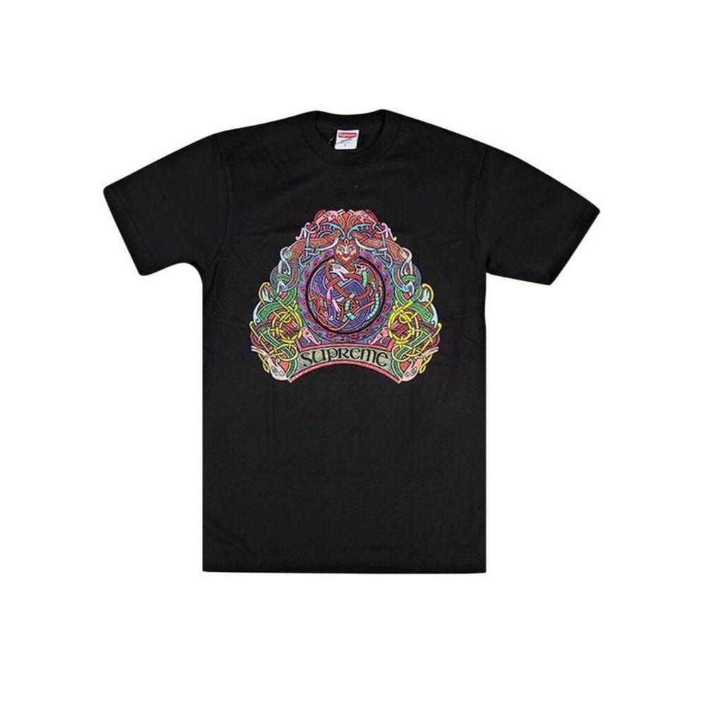 Supreme Knot Tee in Black SS19 Dead-stock/ celtic insignia artwork logo XL NEW!!